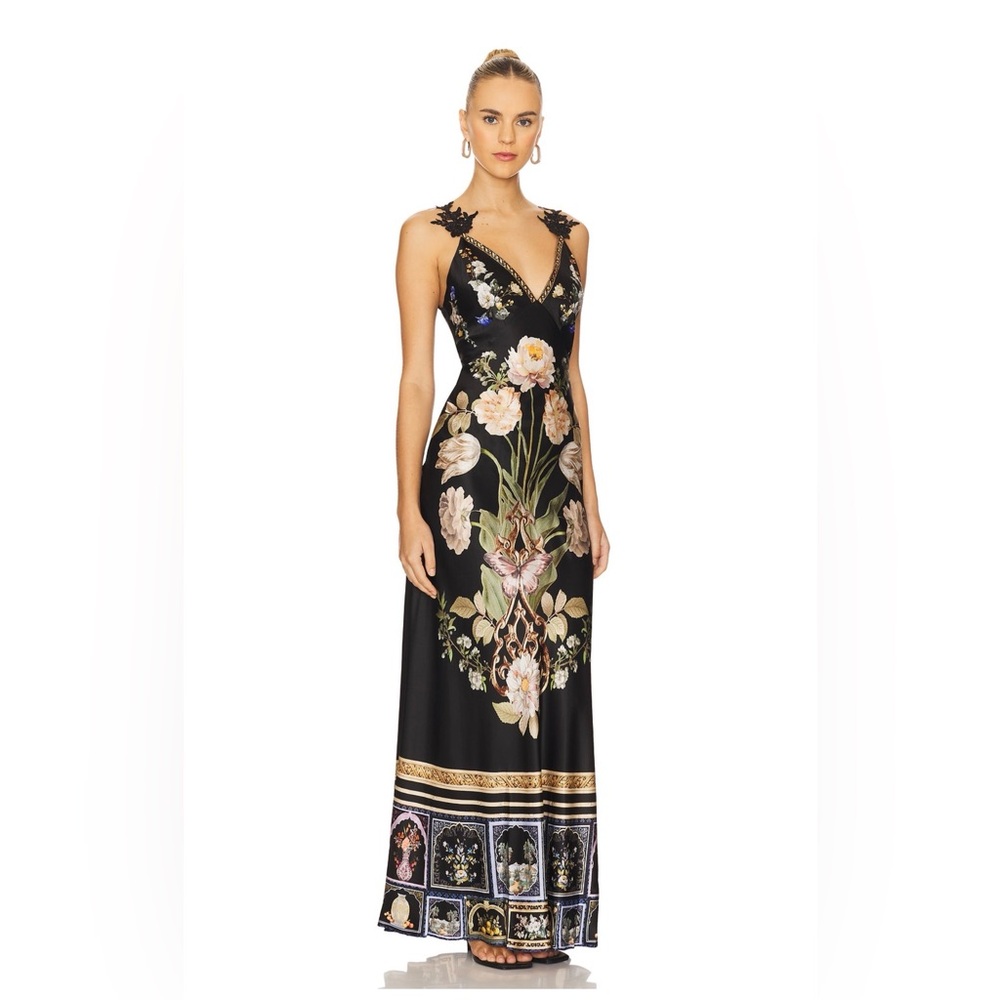 CAMILLA V Neck Full Length Bias Slip Dress
Ottoman Elegance,BRAND NEW,small,$895 - Picture 6 of 17